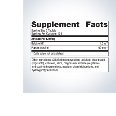 SpectraZyme Betaine HCI + Pepsin